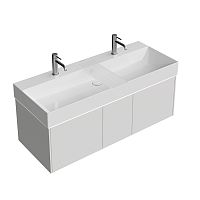 Тумба Kerama Marazzi GR.120.3\AGR.M Grande под раковину подвесная 120х47 см, архитектурный серый Тумба Kerama Marazzi GR.120.3\AGR.M Grande под раковину подвесная 120х47 см, архитектурный серый