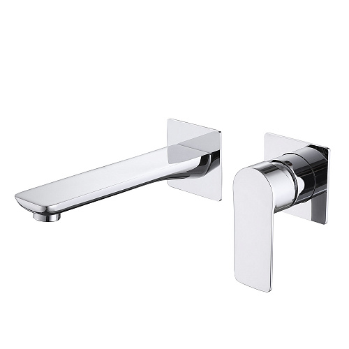 Смеситель ABBER Weiss Insel AF8082 для раковины скрытого монтажа, хром Смеситель ABBER Weiss Insel AF8082 для раковины скрытого монтажа, хром