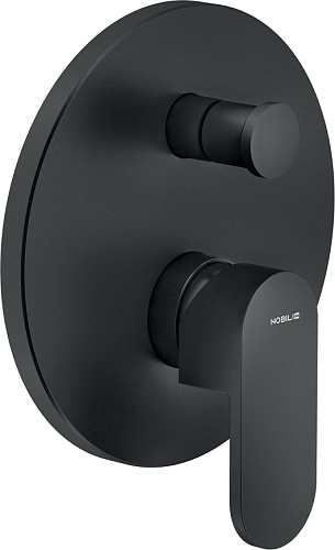Смеситель для ванны Nobili Up UP94100/EBM Velvet black Смеситель для ванны Nobili Up UP94100/EBM Velvet black