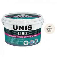 Эпоксидная затирка UNIS U-90 пурпурно-белый (003), ведро 2 кг