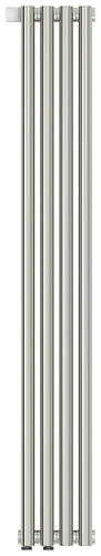 Радиатор Сунержа 00-0320-1204 Эстет-0 отопительный н/ж EU50 левый 1200х180 мм/ 4 секции, без покрытия