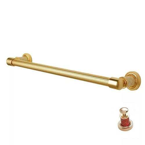 Держатель для полотенца Boheme MURANO 10902-GR-G - купить в Санкт-Петербурге, цена на Держатель для полотенца Boheme MURANO 10902-GR-G в интернет-магазине Керамос Держатель для полотенца Boheme MURANO 10902-GR-G купить недорого в интернет-магазине Керамос