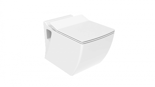 Чаша унитаза Creavit TP324-11CB00E-0000 Trend подвесной 35.5х55 см, без сиденья, белый