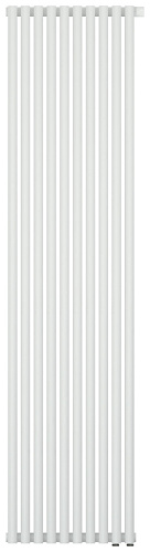 Радиатор Сунержа 30-0312-1810 Эстет-11 отопительный н/ж EU50 1800х450 мм/ 10 секций, матовый белый