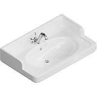 Раковина Kerama Marazzi PO.wb.80 Pompei подвесная/мебельная 80х50 см, белый глянец Раковина Kerama Marazzi PO.wb.80 Pompei подвесная/мебельная 80х50 см, белый глянец