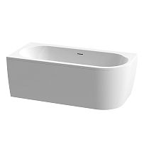Акриловая ванна CEZARES SLIM CORNER-180-80-60-L-W37-SET SLIM 179х79 см, белая