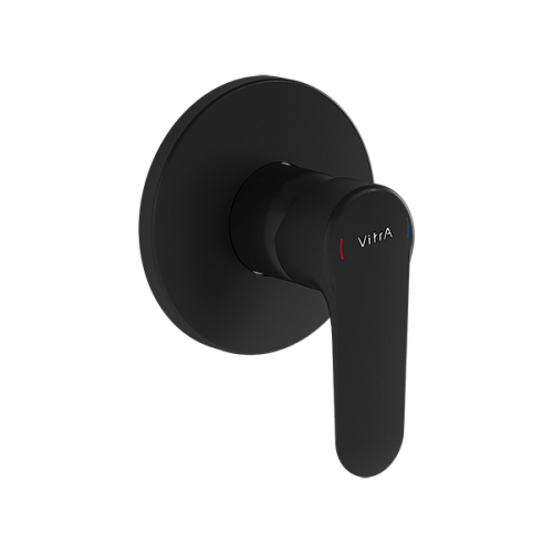 Смеситель Vitra A4272836EXP Root Round для душа, черный матовый Смеситель Vitra A4272836EXP Root Round для душа, черный матовый