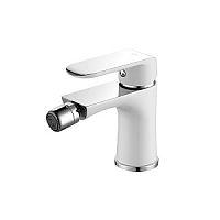 Смеситель IDDIS, CALSB00i04 Calipso для биде, белый/хром