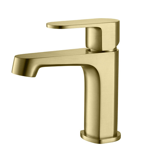 Смеситель для раковины Aquatek Оберон AQ1210BG Смеситель для раковины Aquatek Оберон AQ1210BG