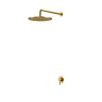 Смеситель скрытого монтажа Whitecross Y brushed gold YSET01GLB