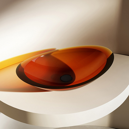 Раковина Abber Kristall AT2808Opal Раковина Abber Kristall AT2808Opal