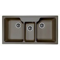 Мойка для кухни Florentina 20.445.H1000.302 Юлия 100х51 см, антрацит