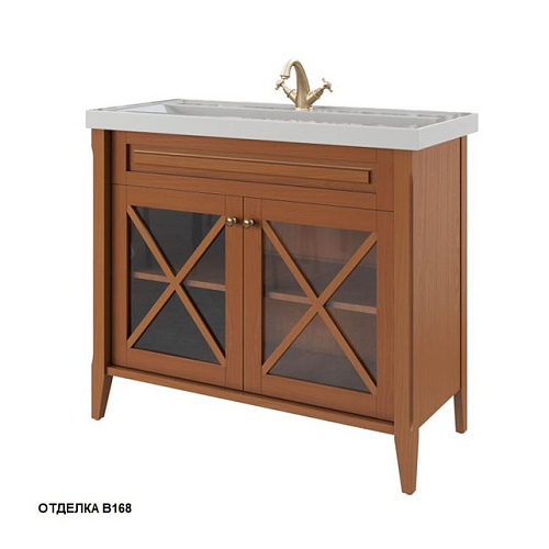 Тумба Caprigo 33623-B168 Napoli Promo под раковину 100х44 см, Noce Guarneri Тумба Caprigo 33623-B168 Napoli Promo под раковину 100х44 см, Noce Guarneri снят с производства
