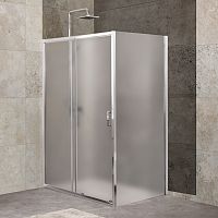 Душевой уголок BelBagno Unique UNIQUE-AH-1-110/125-80-M-Cr