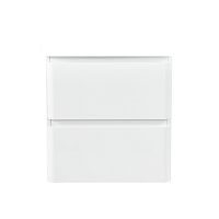 База BelBagno ALBANO-CER-500-2C-SO-BL под раковину 47х44 см, подвесная, Bianco Lucido (белый глянец)