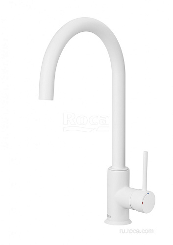 Смеситель Roca Etna для кухни Белый  5A7B09B00 снят с производства