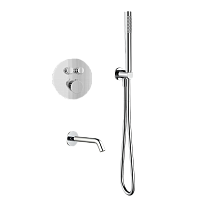 Душевая система AQUAME  AQM8407CR
