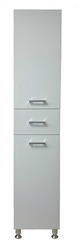 Шкаф-пенал Loranto CS00046074 Модерн напольный, 40х197 см, белый снят с производства