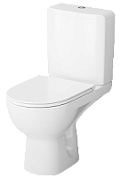 Унитаз-компакт AM.PM C908607SC Gem, напольный 37х62 см, с быстросъемным сиденьем микролифт, белый глянец