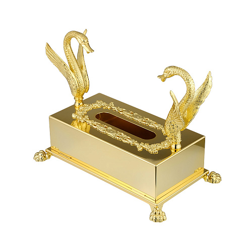 Контейнер Migliore 26144 Luxor для салфеток, золото купить недорого в интернет-магазине Керамос