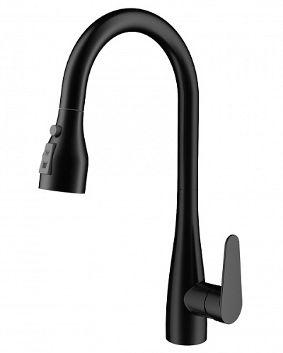 Смеситель для кухни Wonzon & Woghand WW-121E201B-MB Смеситель для кухни Wonzon & Woghand WW-121E201B-MB