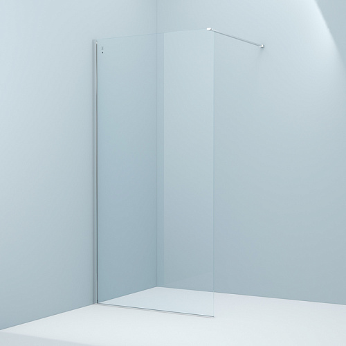 Душевая перегородка IDDIS, SLI8CS0i23 Slide Walk In, 100х195 см, глянцевый алюминий снят с производства