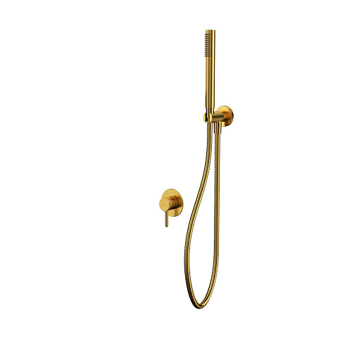 Смеситель скрытого монтажа Whitecross Y brushed gold YSET02GLB