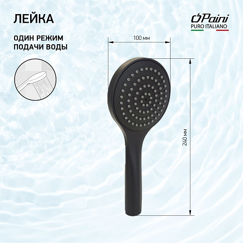 Лейка ручного душа Paini Torino TRYO155