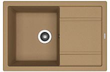 Мойка для кухни Florentina 20.160.D0760.306 Липси 76х51 см, с крылом, капучино