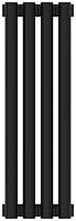 Радиатор Сунержа 31-0332-5004 Эстет-00 отопительный н/ж 500х180 мм/ 4 секции, матовый черный