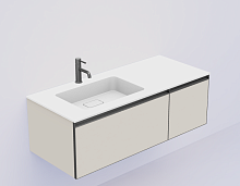 Тумба под раковину Armadi Art QUATRO 790-M2-120-CM-A-LED