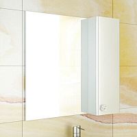 Зеркальный шкаф Comforty 00-00003130350 Флоренция 70х75 см, белый Зеркальный шкаф Comforty 00-00003130350 Флоренция 70х75 см, белый