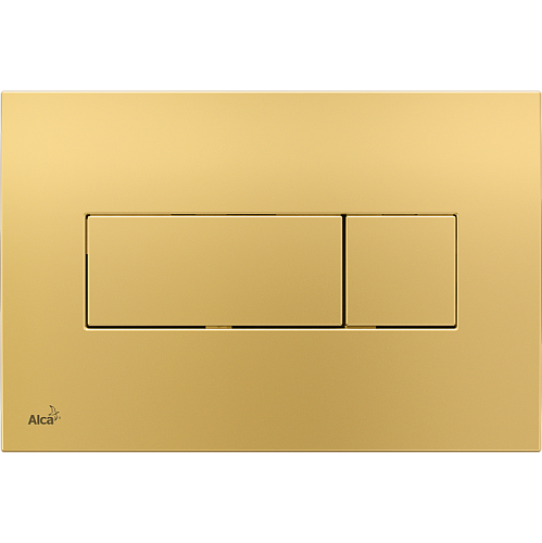 Кнопка смыва AlcaPlast M375 золотая