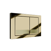 Смывная клавиша KKPol SPP/028/SG/K M06 для инсталляции, золото глянец