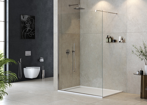 Душевая перегородка CEZARES LIBERTA-L-1-130-C-Cr Душевая перегородка CEZARES LIBERTA-L-1-130-C-Cr