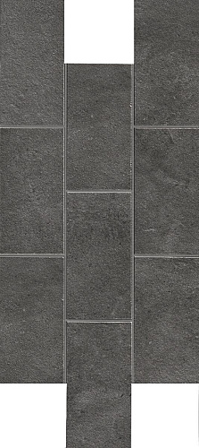 Неглазурованный керамогранит AtlasConcorde DWELL DwellSmokeBrickLappato купить недорого в интернет-магазине Керамос