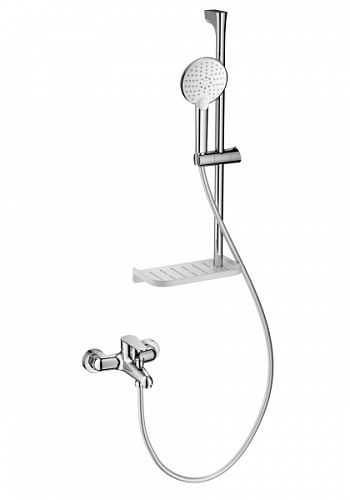 Смеситель для ванны с душевым гарнитуром Wonzon & Woghand  WW-AE3201-CR
