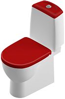 Унитаз Sanita Luxe BSTSLCC07110522 Best Color Red напольный 35х62 см, с сиденьем, белый Унитаз Sanita Luxe BSTSLCC07110522 Best Color Red напольный 35х62 см, с сиденьем, белый