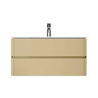 Тумба под раковину AM.PM Sensation M30FHX1002NG нуга глянец, 100х51х48