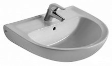 Раковина Ideal Standard W444001 Ecco/Eurovit подвесная 65х47 см, с 1-м отверстием под смеситель, White (белый)