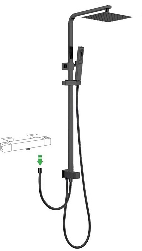 Душевая стойка Allen Brau INFINITY 5.21031-31 Душевая стойка Allen Brau INFINITY 5.21031-31