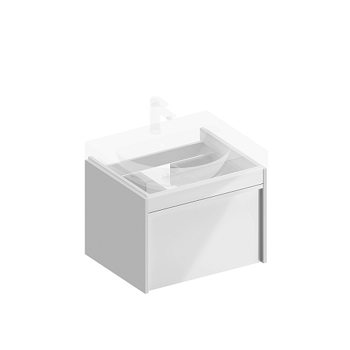 Тумба KERAMA MARAZZI MODULA MOD.60.1+1\WHT купить недорого в интернет-магазине Керамос