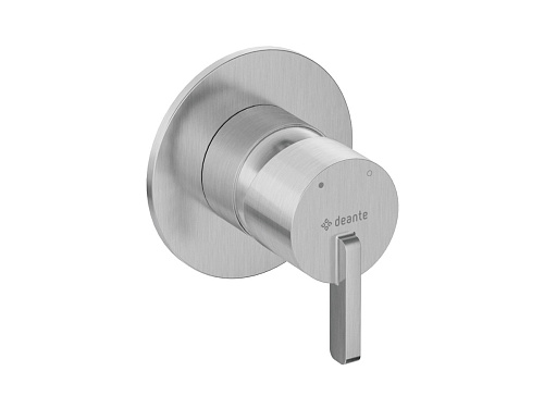 Смеситель Deante BQS_F44L Silia для душа встраиваемый, с внутренней частью, сталь Смеситель Deante BQS_F44L Silia для душа встраиваемый, с внутренней частью, сталь