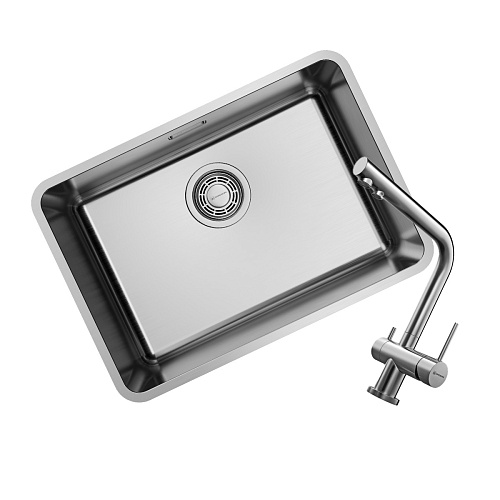 Комплект: мойка+ смеситель Omoikiri 7405.4011 купить недорого в интернет-магазине Керамос