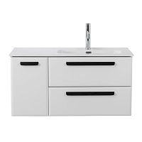 Тумба под раковину подвесная Cezares ECO-CER-N ECO-CER-N-1000-2C-1A-SO-BL-R