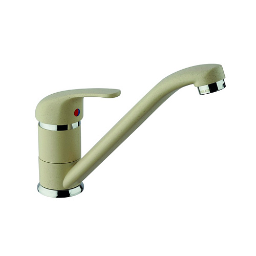 Смеситель Paini 6955573Z1KM Jolly для кухни, Granite Sahara (бежевый матовый) Смеситель Paini 6955573Z1KM Jolly для кухни, Granite Sahara (бежевый матовый)