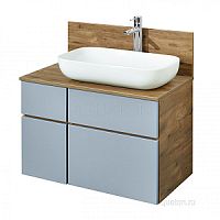 Тумба под раковину Акватон Мишель 80 Дуб рустикальный, фьорд 1A244501MIX30