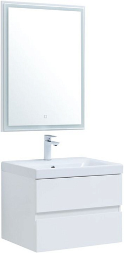 Комплект мебели Aquanet 00306358 Беркли для ванной комнаты, белый купить недорого в интернет-магазине Керамос