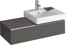 Шкафчик под раковину 890x240x477 мм Geberit iCon 841591000, темно-серый, матовый
