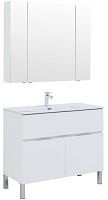 Комплект мебели Aquanet 00274184 Алвита New для ванной комнаты, белый